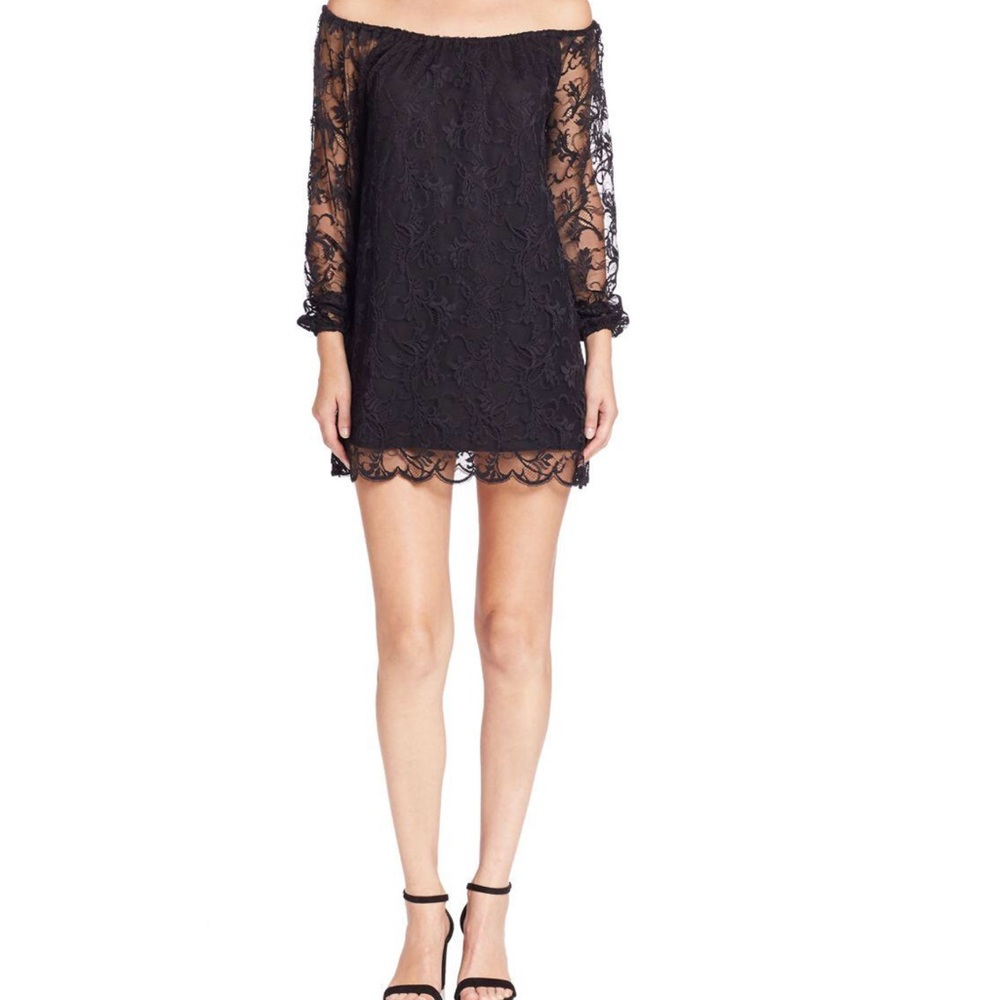 NWT Nightcap Lace Off Shoulder Dress A020